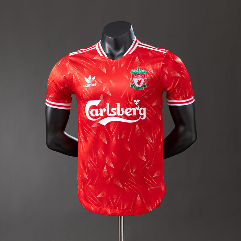 Retro Liverpool Home Jersey Player Version