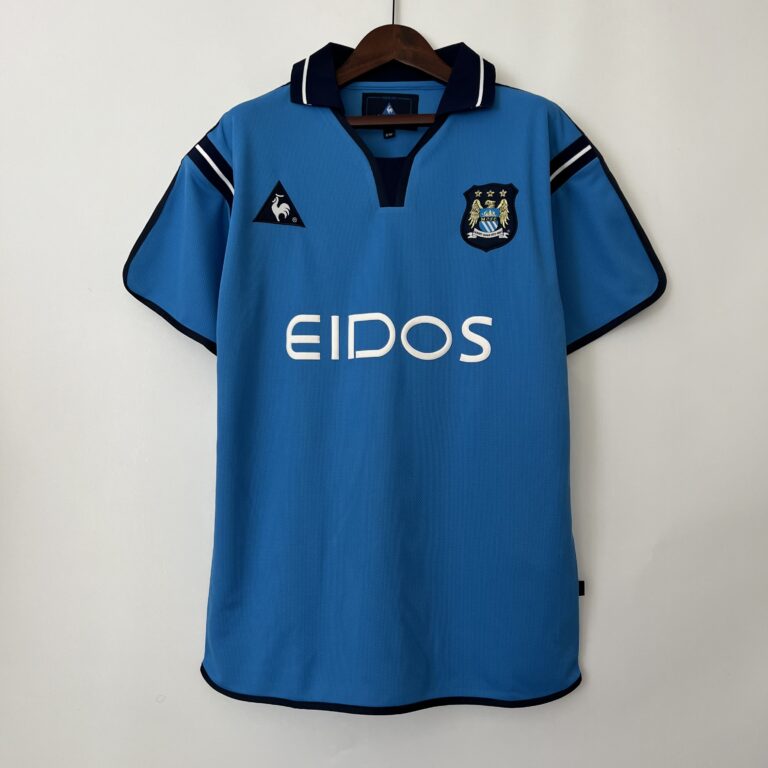 Retro Manchester City 2001/02 Home Jersey