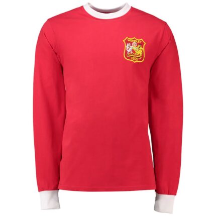 Retro Manchester United 1963 FA Cup Final Long Sleeve Jersey