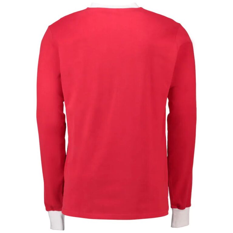 Retro Manchester United 1963 FA Cup Final Long Sleeve Jersey