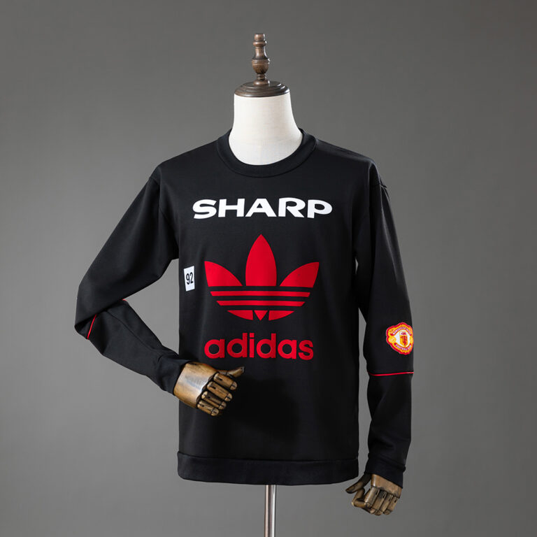 Retro Manchester United 1990/92 Bringback – Black Hoodie