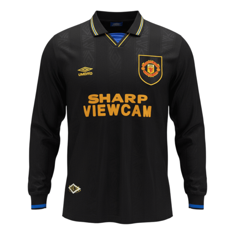 Retro Manchester United 1993/94 Away Long Sleeve Jersey