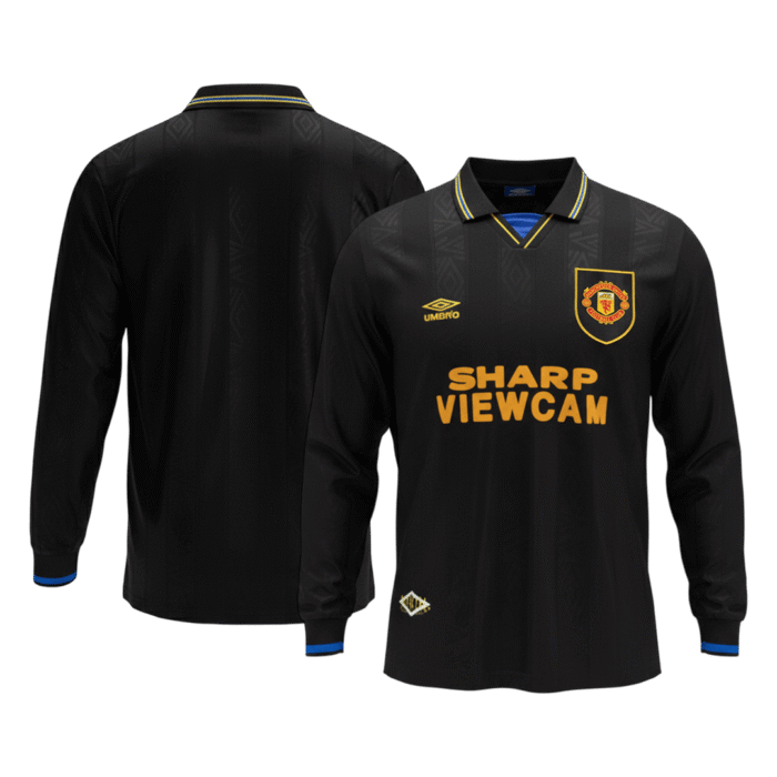 Retro Manchester United 1993/94 Away Long Sleeve Jersey