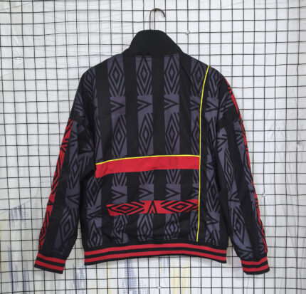 Retro Manchester United 1993/94 Windbreaker Black Jacket