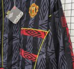 Retro Manchester United 1993/94 Windbreaker Black Jacket