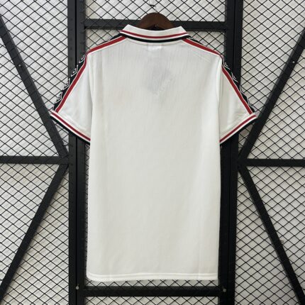 Retro Manchester United 1998/99 Commemorative Edition White Jersey