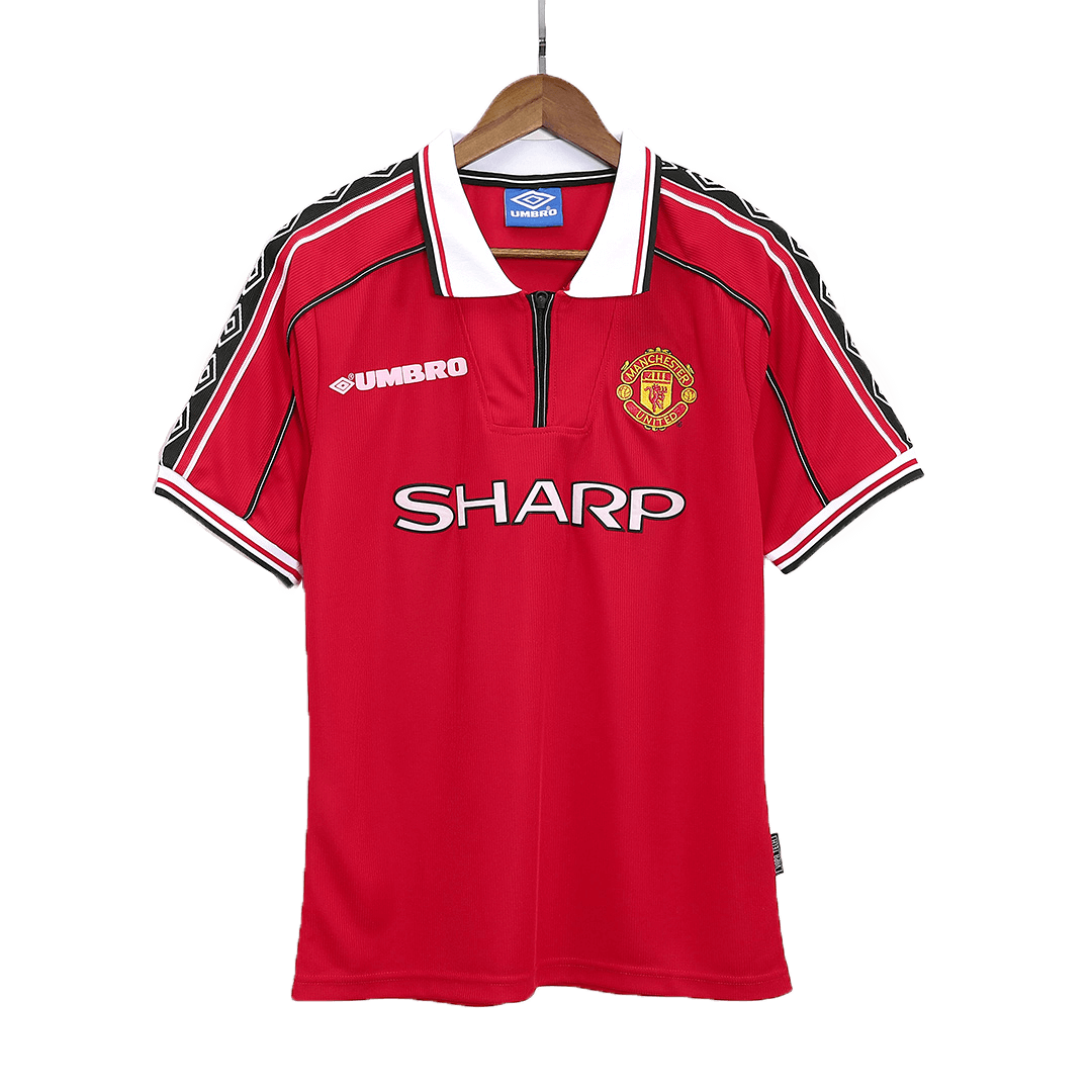 Retro Manchester United 1998 Home Jersey Retro Manchester United 1998 Home Jersey