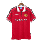 Retro Manchester United 1998 Home Jersey