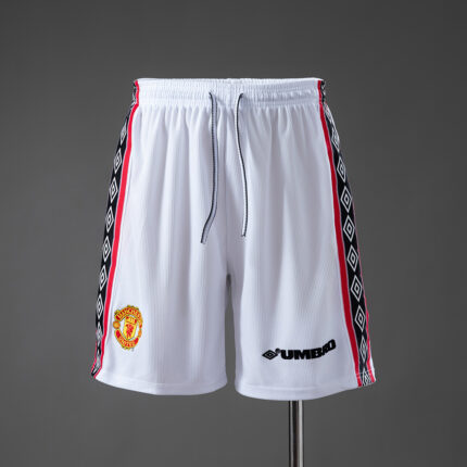 Retro Manchester United 1998 Home Shorts