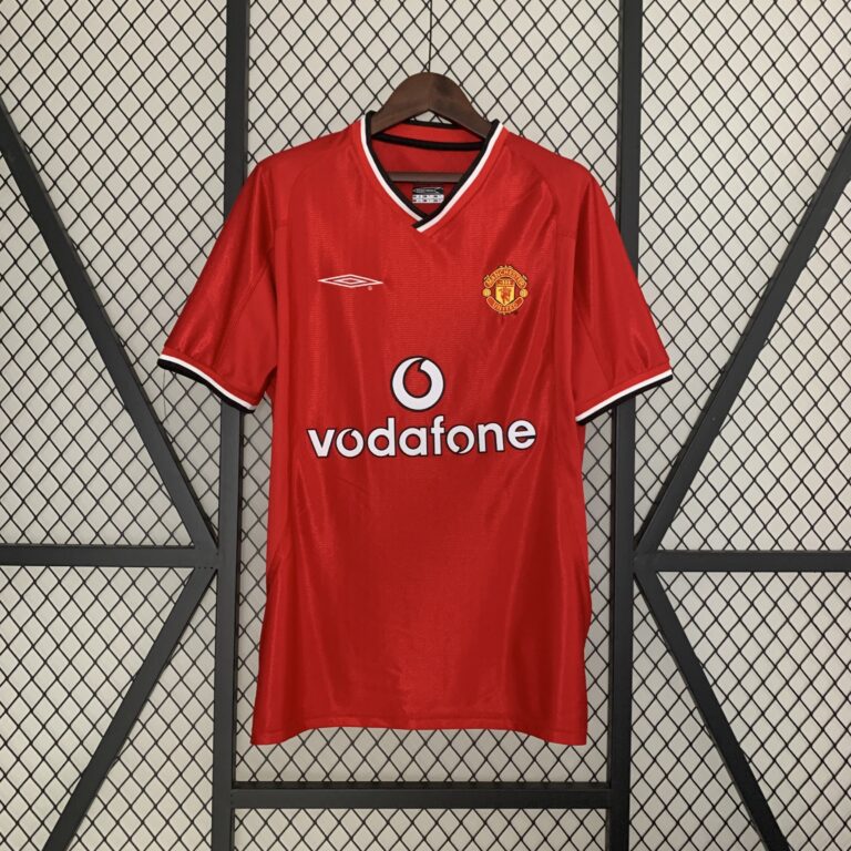 Retro Manchester United 2000/02 Home Jersey