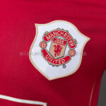 Retro Manchester United 2006/07 Home Long Sleeve Jersey Player Version