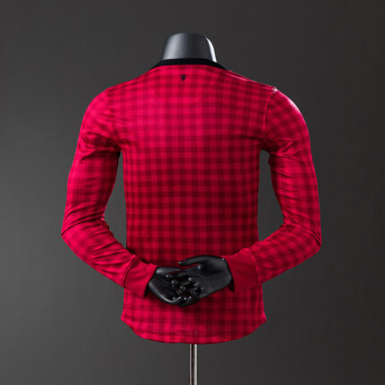 Retro Manchester United 2012/13 Home Long Sleeve Jersey Player Version