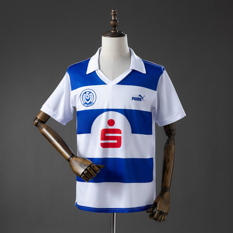 Retro MSV Duisburg 1990/91 Home Jersey