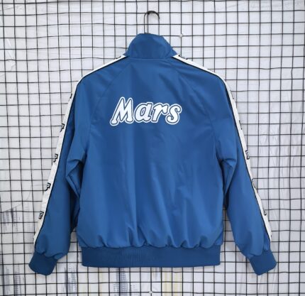 Retro Napoli 1988 Windbreaker Blue Jacket