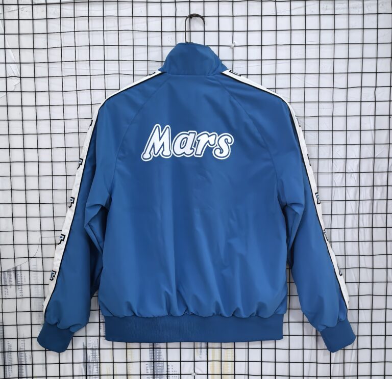 Retro Napoli 1988 Windbreaker Blue Jacket