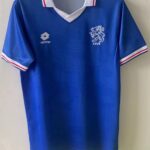 Retro Netherlands 1991 Away blue Jersey