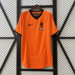 Retro Netherlands 2000 Home orange Jersey