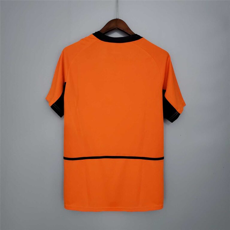 Retro Netherlands 2002 World Cup Home orange Jersey