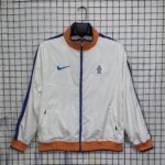 Retro Netherlands 2010 World Cup Windbreaker White Jacket