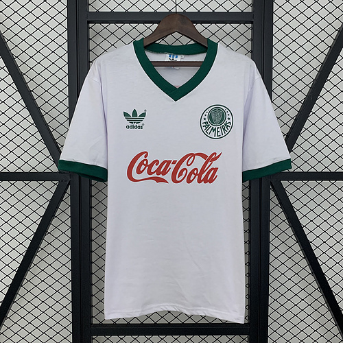 Retro Palmeiras 1987 Away white Jersey