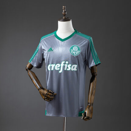 Retro Palmeiras 2016/17 Champions Commemorative Edition Silver Jersey