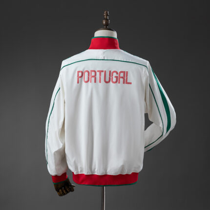 Retro Portugal 2010 World Cup World Cup N98 Windbreaker White Jacket
