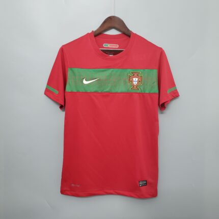 Retro Portugal 2010 World Cup World Cup red Camisa futebol Jersey