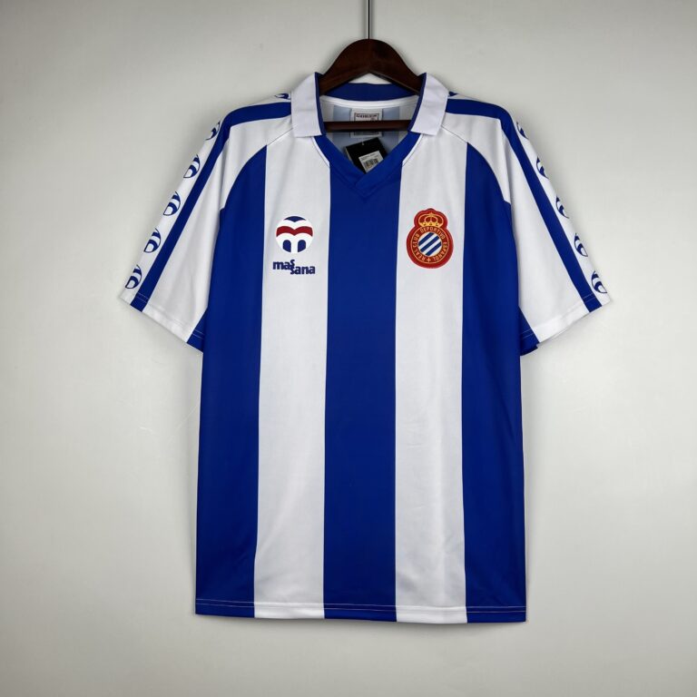 Retro RCD Espanyol 1984/85 Home blue Jersey