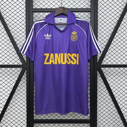 Retro Real Madrid 1984/85 Away purple Jersey