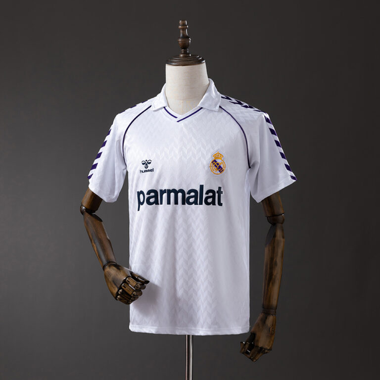 Retro Real Madrid 1986/87 Home Jersey
