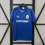 Retro Real Madrid 1986/88 Away blue Jersey