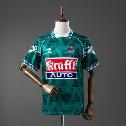 Retro Real Madrid 1995/96 Away Sociedad Jersey