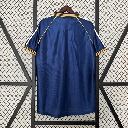 Retro Real Madrid 1998/00 Third blue Jersey
