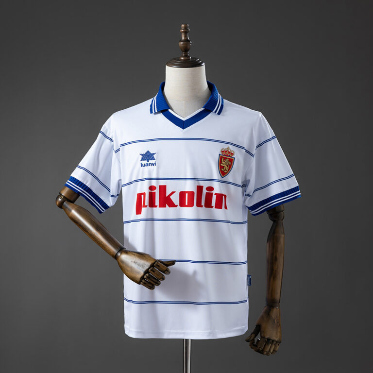 Retro Real Madrid 1999/00 Home Zaragoza Jersey