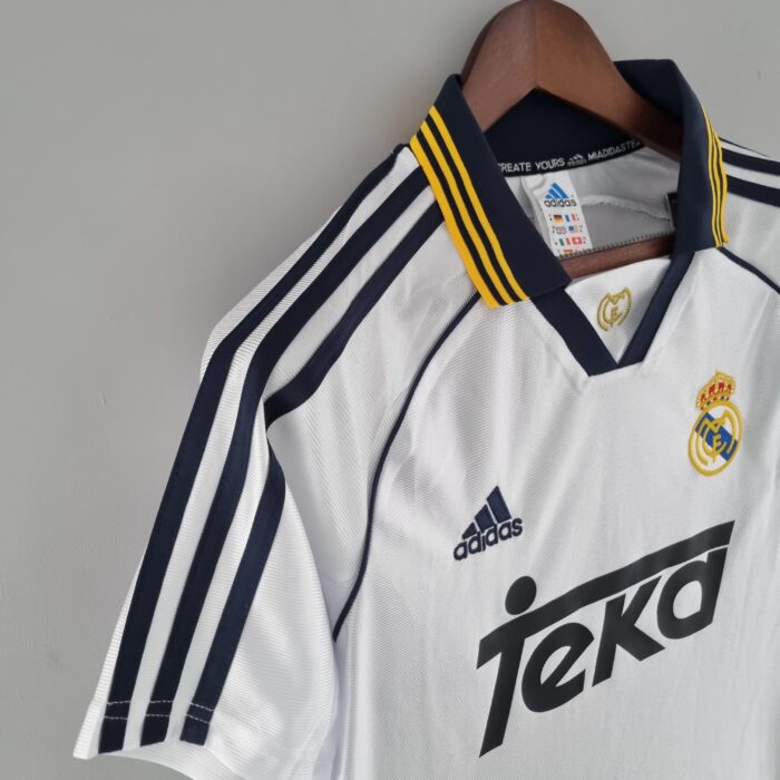 Retro Real Madrid 2000 Home white Jersey