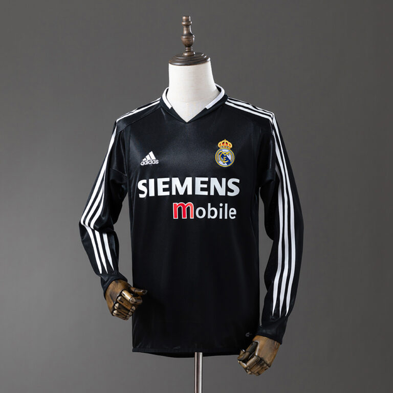 Retro Real Madrid 2004/05 Third Long Sleeve Jersey