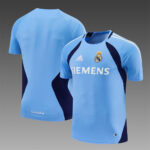 Retro Real Madrid 2005/06 Light Blue Training Jersey