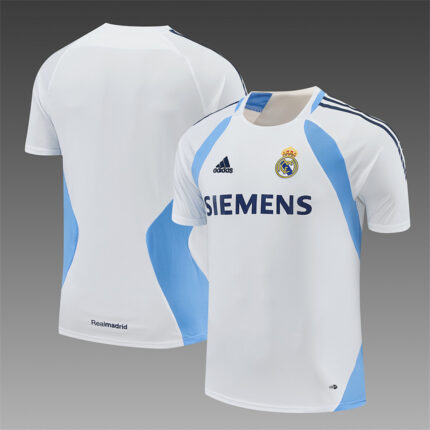 Retro Real Madrid 2005/06 White Training Jersey