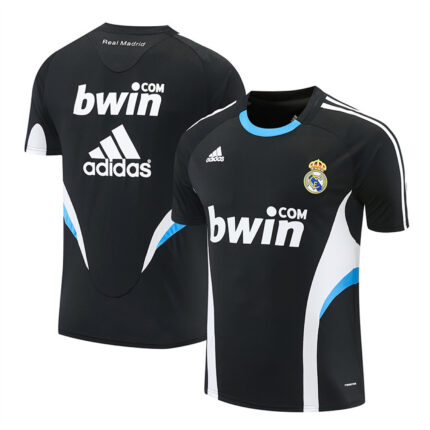 Retro Real Madrid 2008/09 Black Training Jersey