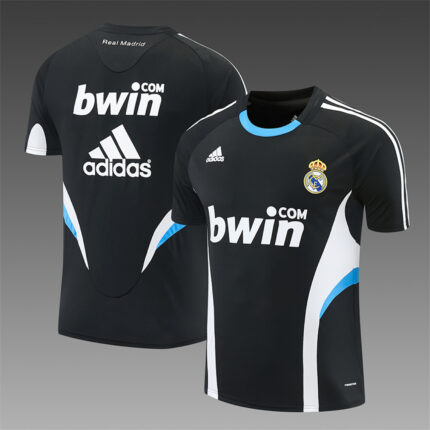 Retro Real Madrid 2008/09 Black Training Jersey