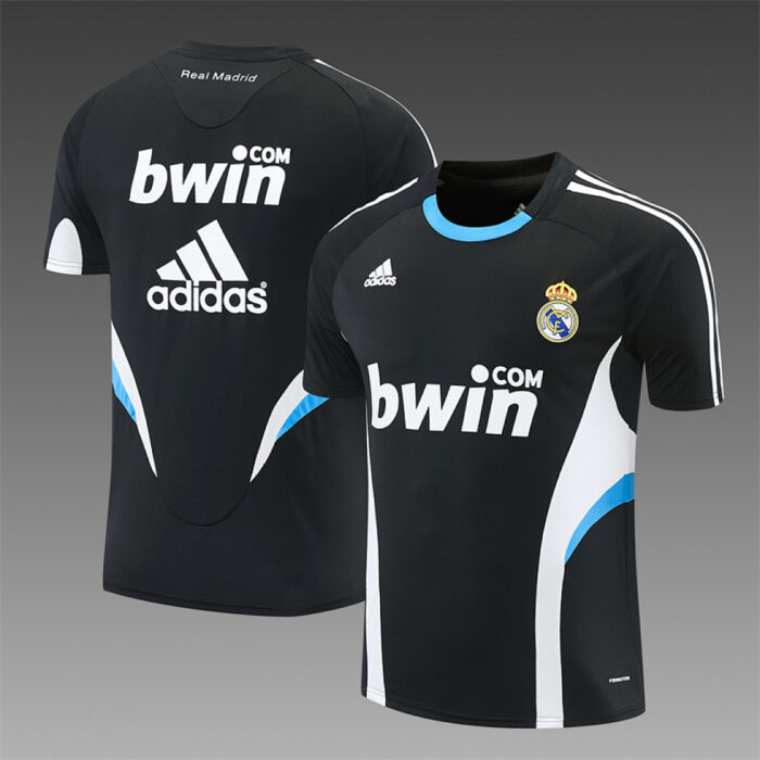 Retro Real Madrid 2008/09 Black Training Jersey