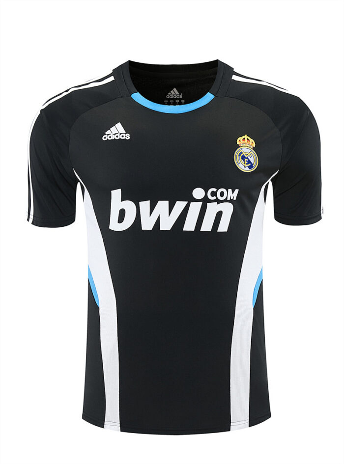 Retro Real Madrid 2008/09 Black Training Jersey