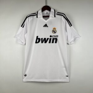 Retro Real Madrid 2008/09 Home white Jersey
