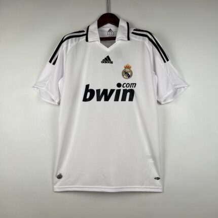 Retro Real Madrid 2008/09 Home white Jersey