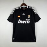 Retro Real Madrid 2008/09 Third black Jersey