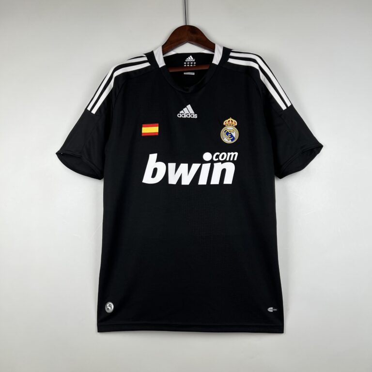 Retro Real Madrid 2008/09 Third black Jersey
