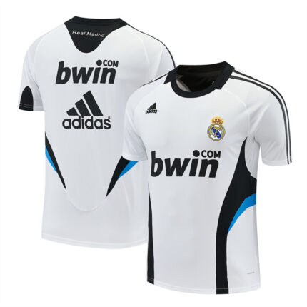 Retro Real Madrid 2008/09 White Training Jersey