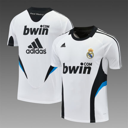 Retro Real Madrid 2008/09 White Training Jersey