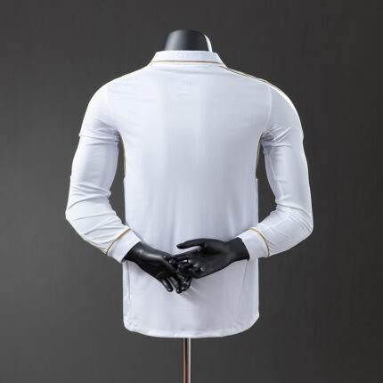 Retro Real Madrid 2011/12 Home Long Sleeve Jersey Player Version