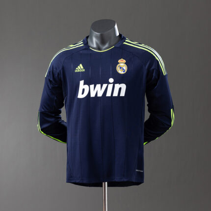 Retro Real Madrid 2012/13 Away Long Sleeve Jersey Player Version